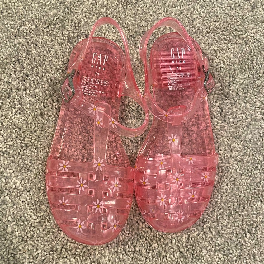 GAP kids jelly sandals